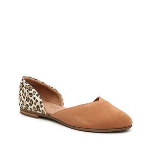 TOMS Julie Flat Size 8